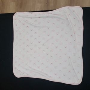 Pig Piggy Baby Towel Pink & White Child of Mine